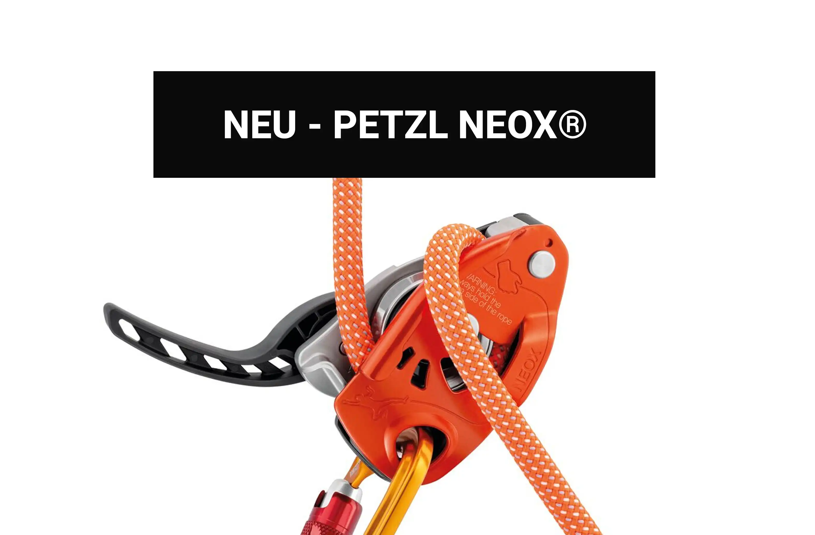 Neu | Sicherungsgerät Petzl NEOX | Toprope Shop