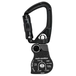 ROCK EXOTICA OMNI BLOCK SWIVABINER - Umlenkrolle mit Karabiner und Wirbel
