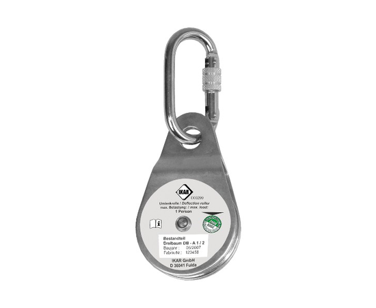 IKAR Umlenkrolle mit Karabiner
