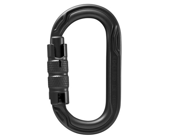 EDELRID OVAL POWER 2500 TRIPLE BLACK