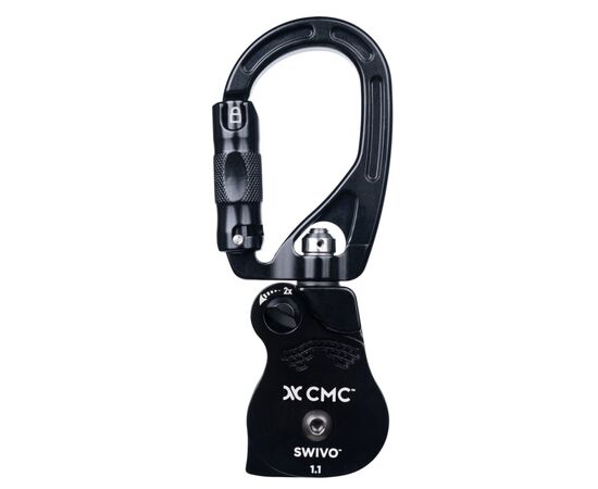 CMC SWIVO™ SINGLE - Seilrolle mit Karabiner und Wirbel