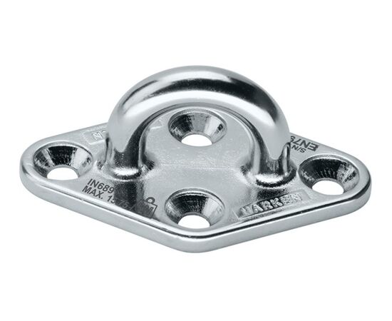 HARKEN 98 MM STAINLESS STEEL DIAMOND STANDARD PADEYE