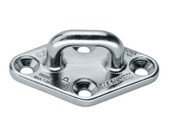 HARKEN 76 MM STAINLESS STEEL DIAMOND STANDARD PADEYE